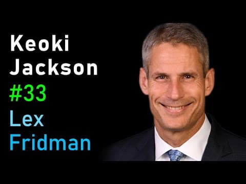 Keoki Jackson: Lockheed Martin | Lex Fridman Podcast #33 thumbnail