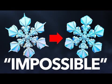 Why Are Snowflakes Unique in Their Shapes? thumbnail
