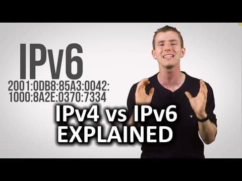 Internet Protocol - IPv4 vs IPv6 as Fast As Possible thumbnail