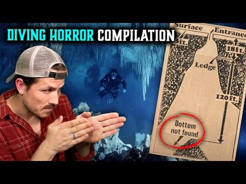 TOP 4 Bingeable SCARY STORIES • CLAUSTROPHOBIC Diving Stories thumbnail