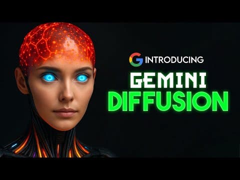 Google Just Launched the FASTEST AI Mind on Earth – Gemini DIFFUSION thumbnail