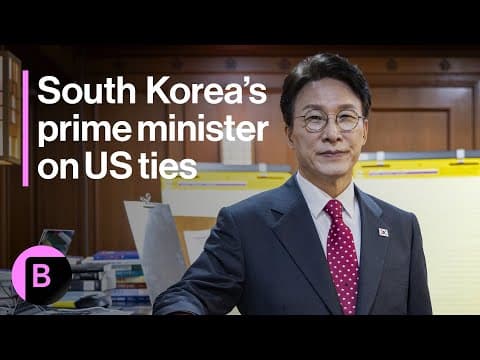 South Korean Prime Minister on Trump ICE Raids, Tariffs and China thumbnail