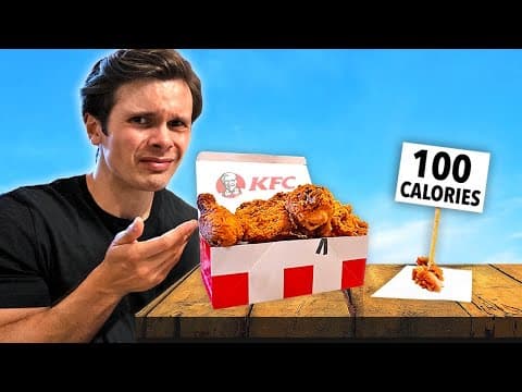 This is What 100 Calories Looks Like! (Fast Food Edition) thumbnail