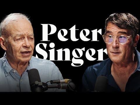 Live A BETTER & More ETHICAL Life w/ Philosopher Peter Singer | Rich Roll Podcast thumbnail