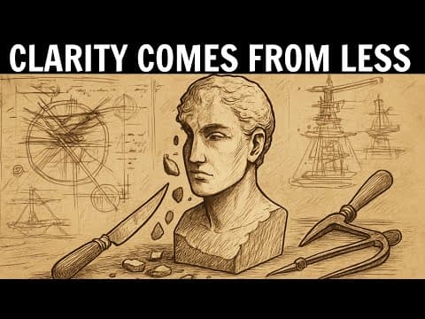 Cut the Non-Essential and Your Focus Will Sharpen (The Philosophy of Leonardo da Vinci) thumbnail