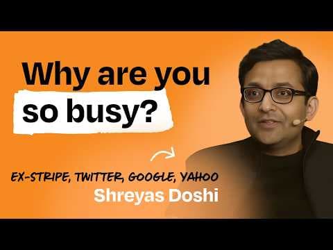 4 questions Shreyas wishes he’d asked himself sooner | Former PM leader at Stripe, Twitter, Google thumbnail