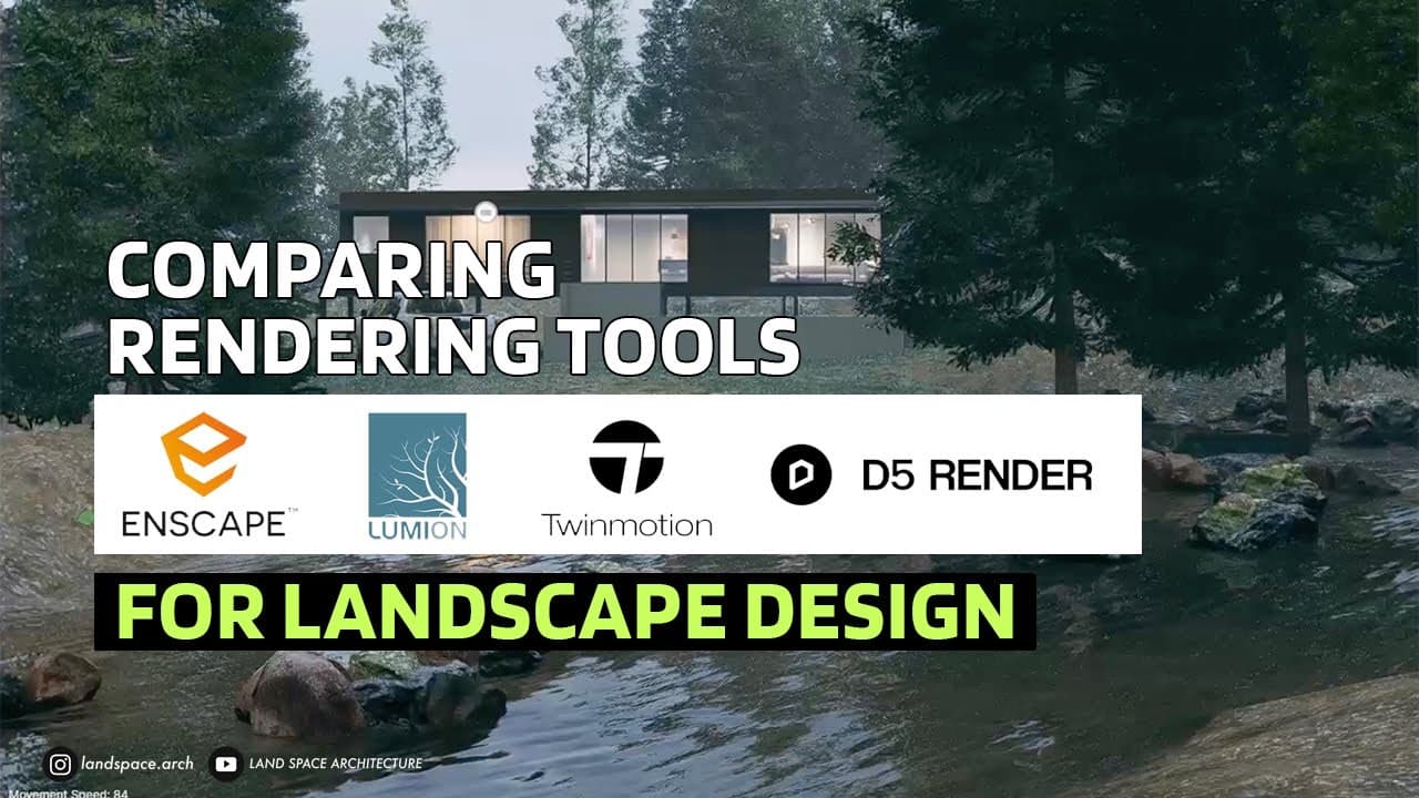 Which is the best rendering tool for landscape design | Glasp