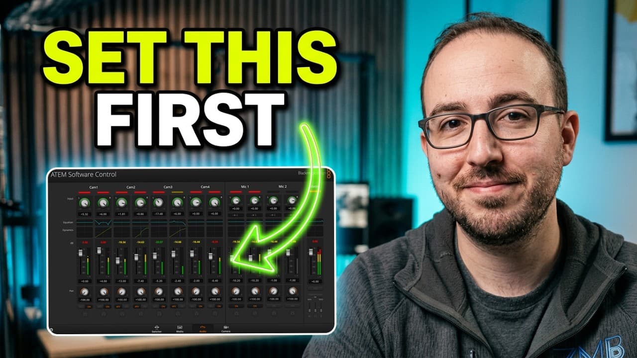 ATEM Mini Audio Setup - ATEM Quick Tips | Glasp