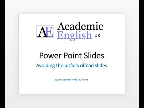 Academic Presentation Slides - improve your PPT slides. thumbnail