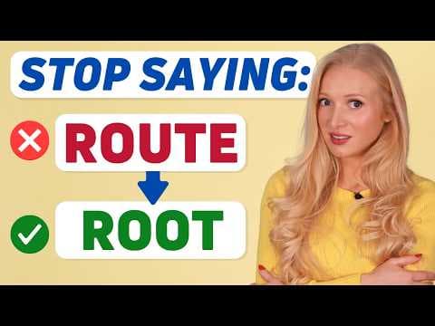 Do YOU Mispronounce These Common English Words? thumbnail