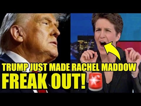 Maddow PANICS ON AIR As Trump Pulls SNEAKY “RED FLAG” MOVE🚨 thumbnail