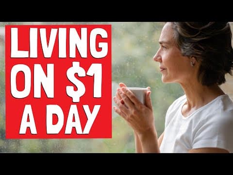 How I lived on $1 a day for a month | Frugal Living | Living Below Your Means thumbnail