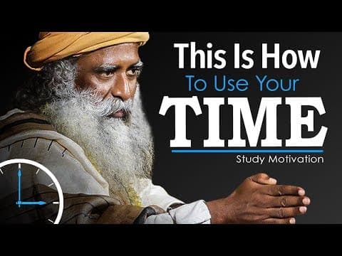 Sadhguru's Ultimate Advice For Students & Young People - HOW TO SUCCEED IN LIFE thumbnail