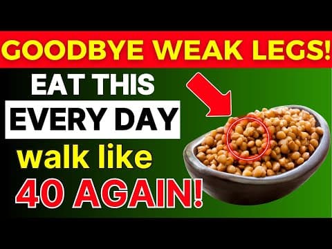 Over 60? Want Stronger Legs Even At 90? Eat This Every Day (Doctor Explains Why!) | Senior Health thumbnail