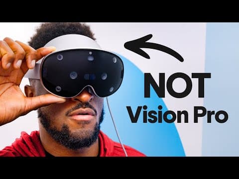 I Tried Samsung's Secret Android XR Headset! thumbnail