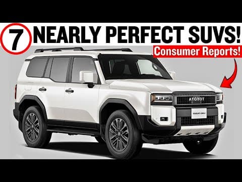 The 7 SUVs Consumer Reports Can’t Stop Praising! (Top Picks 2025) thumbnail