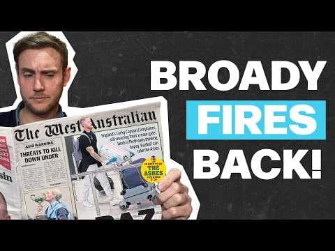 Broady and Jos REACT to Aussie Ashes Squad & CRAZY Stokes Headline 🤣👀 thumbnail