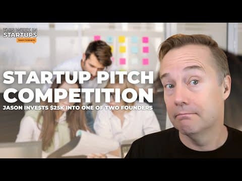 Startup pitch competition: Jason invests 25K | E1725 thumbnail