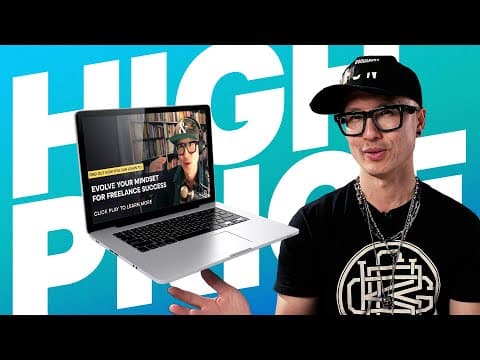 Charge What You're Worth: A Designer's Guide to Premium Pricing (FREE Design Cuts course) thumbnail