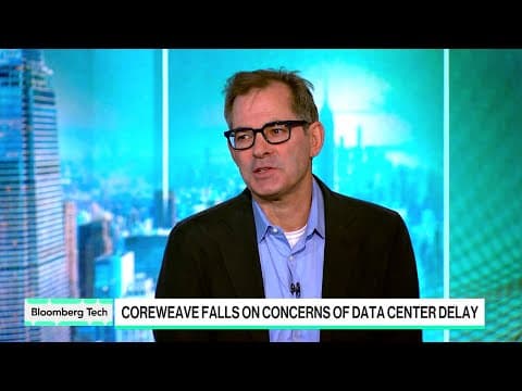 CoreWeave CEO Addresses Data-Center Delay, Supply Chain and Nvidia thumbnail