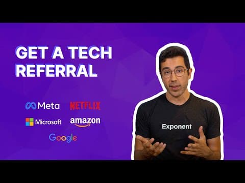 How to Get a Referral for a Tech Job: Ultimate Guide thumbnail