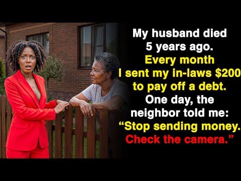 My husband died years ago. Every month I sent his mom $200. But then… thumbnail