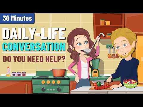 Everyday Conversation for Shadowing English Speaking Practice | English Story for Learning English thumbnail