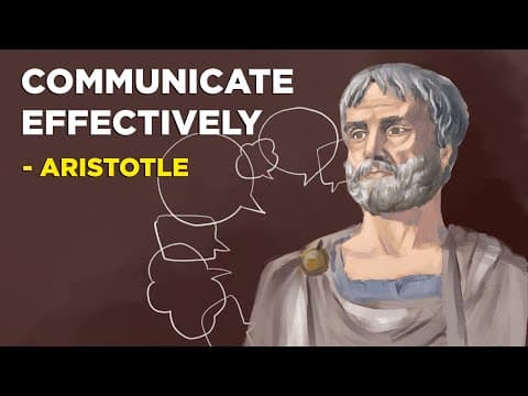 How to Communicate Effectively Using Aristotle's Principles thumbnail