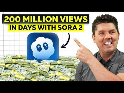 How To Use Sora 2 To Make a Ridiculous Amount of Money in 3 WILD Ways thumbnail