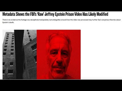 They Lied About the Epstein Prison Video thumbnail