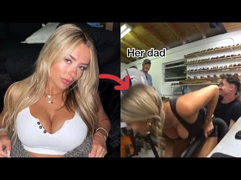 Only Fans Girl FLIRTS With Man In Front Of Dad thumbnail