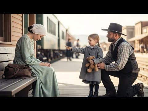 The Virgin Mail Order Bride Was Terrified—Until a Cowboy’s Little Girl Asked, “Be My Mama” thumbnail