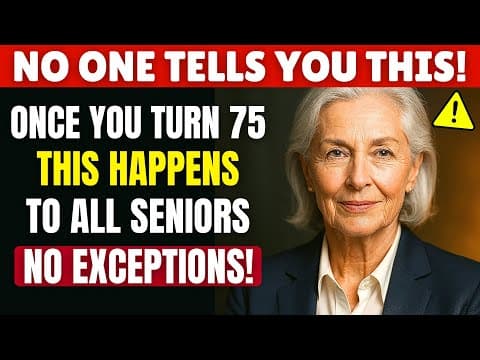 Once You Hit 75, THESE 5 Changes Strike EVERYONE — The TERRIFYING Truth! | Senior Health Tips thumbnail
