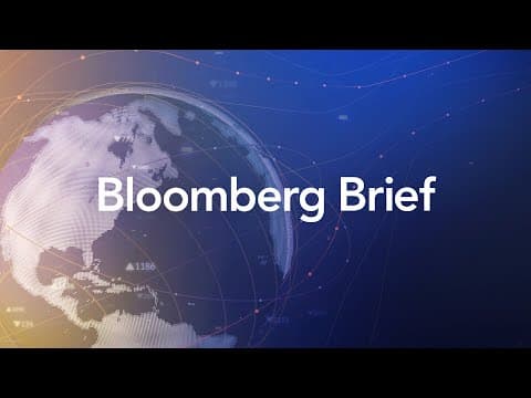 Stocks Climb Ahead of US Data; Peace Talks Continue on Ukraine, Russia | Bloomberg Brief 12/3/2025 thumbnail