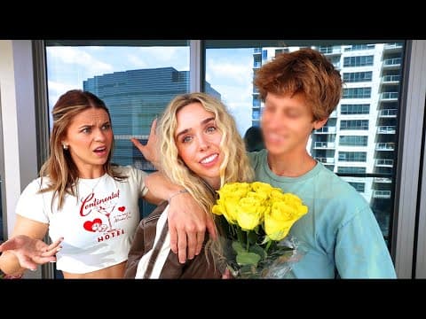 MY SISTER MEETS MY BOYFRIEND!! **she got mad** thumbnail