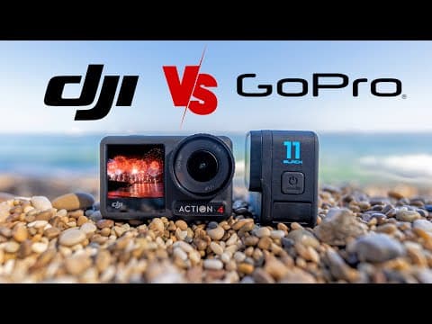 DJI ACTION 4 vs GOPRO 11 - Unsponsored In Depth Review and Comparison thumbnail