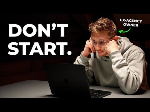 Why Starting an Agency Won't Make You Rich thumbnail