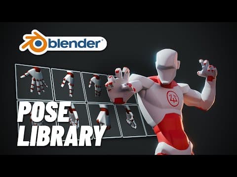 How I Made Animation SO Much Faster With This Trick! Pose Library thumbnail