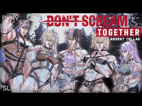 【DON'T SCREAM TOGETHER COLLAB】you've already screamed 🐾 #holoAdvent【FUWAMOCO】 thumbnail
