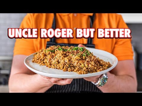 Making Uncle Roger's Fried Rice at Home | But Better thumbnail