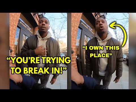 Racist Cop Blocks Black Man From Entering His Own Building — Loses Career and $750,000 Lawsuit thumbnail