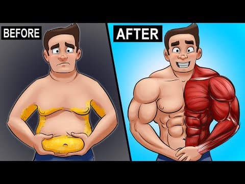 5 Steps to Build Muscle & Lose Fat at The Same Time thumbnail