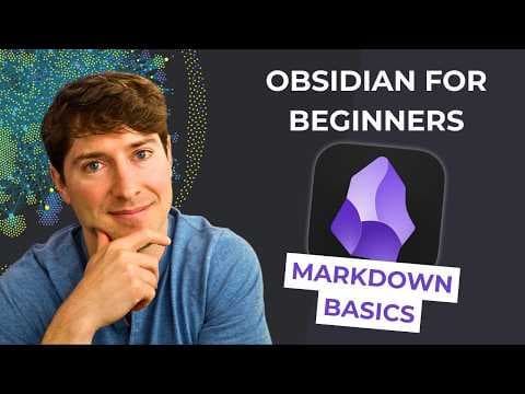 How to Use Markdown in Obsidian for Better Notes thumbnail