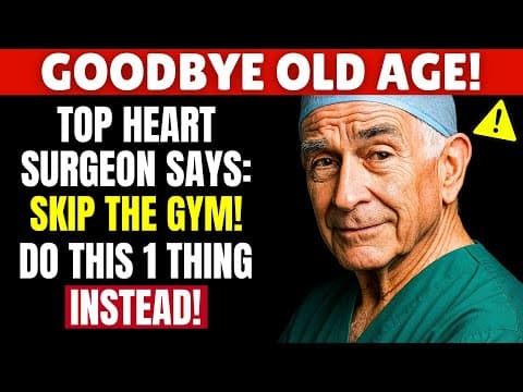 Over 75? THESE 5 Home Exercises Work Better Than GYM (Surgeon Approved!) | Senior Health Tips thumbnail