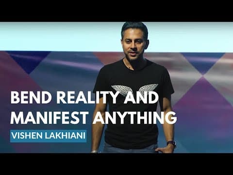 Train Your Brain To Bend Reality And Manifest Anything | Vishen Lakhiani thumbnail