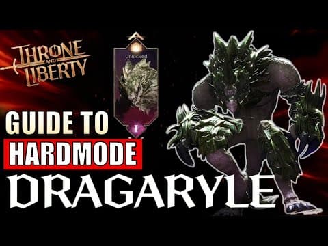 Throne & Liberty - Dragaryle Boss Guide for Hardmode! - New 12 Man Raid Altar of Calanthia thumbnail