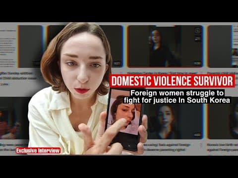 Foreign Woman Reveals SHOCKING Truth About Domestic Violence in South Korea: Courtney's Story thumbnail