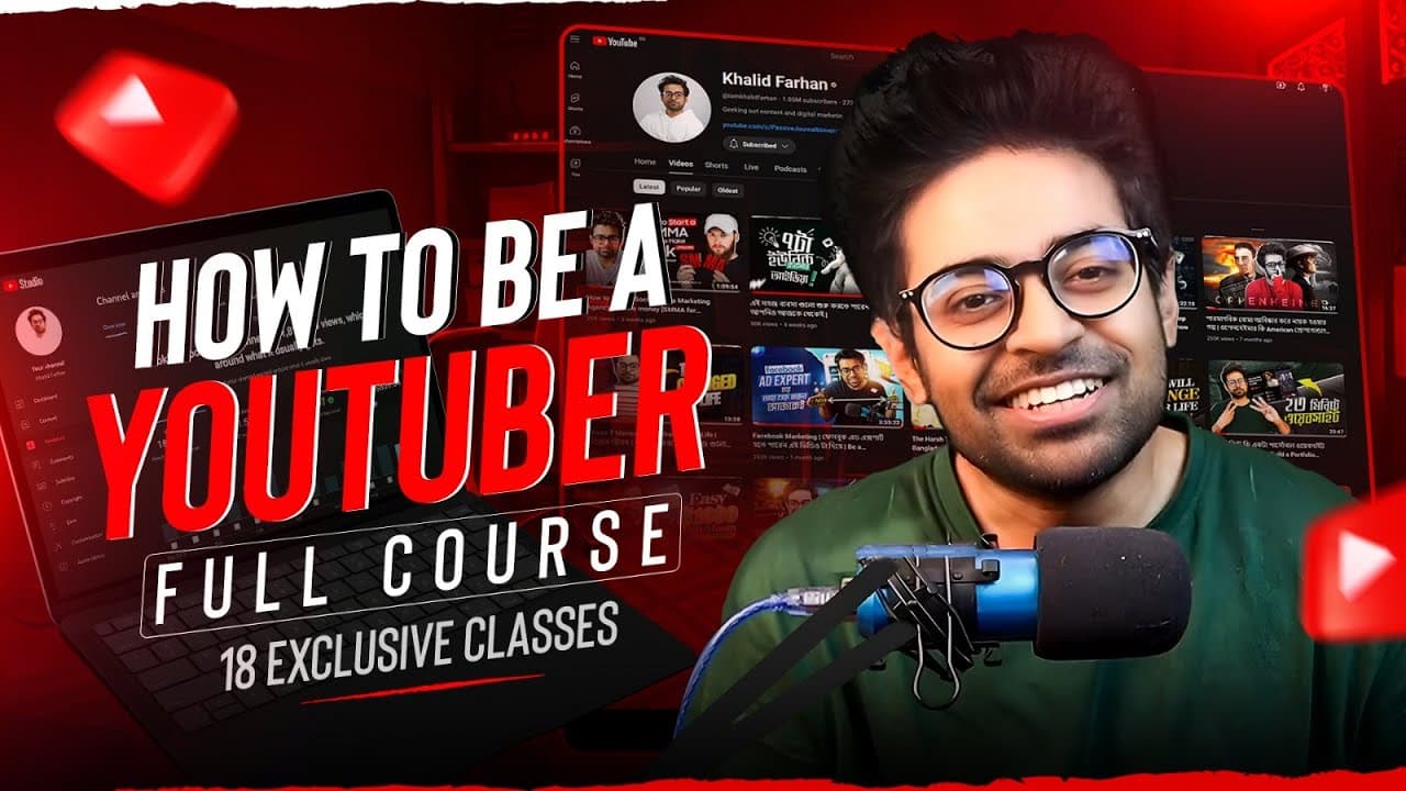 YouTube video player