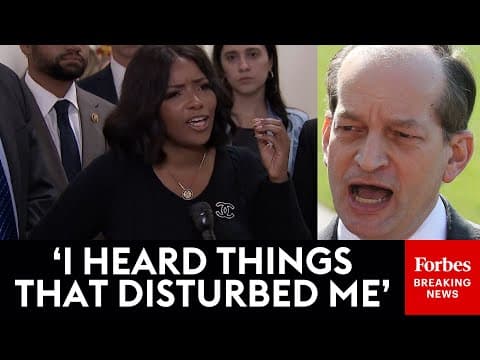 BREAKING: Dems Publicly Allege 'Deeply Disturbing' Statements By Alex Acosta At Start Of Interview thumbnail