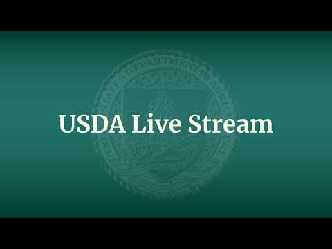Secretary Rollins and Secretary Kennedy to make MAHA Agriculture Announcement thumbnail